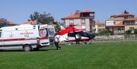 Hava ambulansı hayat kurtarmaya devam ediyor