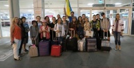 Ukraynalı şehit çocukları tatile geldi