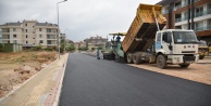 Belediyeden hastane yoluna sıcak asfalt