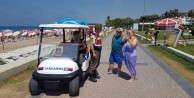 Sahillere elektrikli devriye aracı