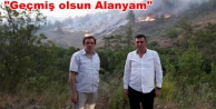 Türkdoğan ve Yıldız'dan yangın pozu