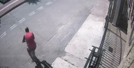 40 saniyede bisiklet hırsızlığı