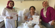 AK Partili kadınlardan 'Hoşgeldin Bebek' ziyareti