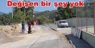 Stadyum yolu tarla gibi