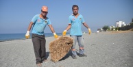 Alanya’da sahiller temizleniyor