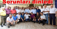Başkan Yücel muhtarlarla buluştu