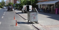 Çöp konteynerlerine cep yapılıyor