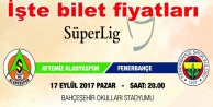 Fenerbahçe maçının biletleri satışa çıktı