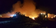 Komşuda çöplük yangını