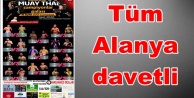 Muay Thai'nin kalbi Alanya'da atacak