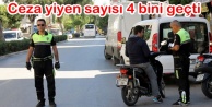 Alanya'da motosikletlere rekor ceza