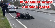 Alanya'da motosiklet kazası: 1 yaralı var