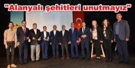 Alanya'da şehitler dualarla anıldı