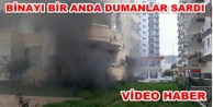 Alanya'da korkutan yangın!
