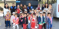 Alanya polisinin minik ziyaretçileri