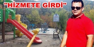 Muhtardan Türel'e park teşekkürü