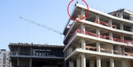 6 katlı inşaatta intihar teşebbüsü
