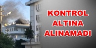 Alanya'da yangın paniği! Apartman alev aldı