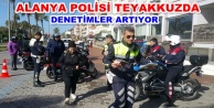 Alanya trafiğinde kural ihlaline af yok