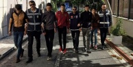 Hırsızlıktan 4 kişi tutuklandı