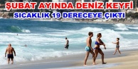 İstanbul’da kar, Alanya'da deniz keyfi