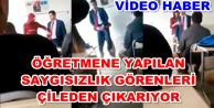 Öğrencilerin sınıfta öğretmene yaptıkları saygısızlığa sert tepki