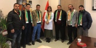 Şimşekler grubu Kadın Başhekimi ziyaret etti