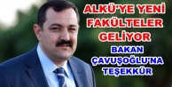 Sümer'den Alanya'ya fakülte müjdesi