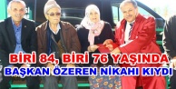 Yaşları aşklarına engel olmadı