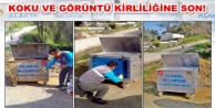 Alanya'nın çöp konteynerleri yenileniyor