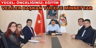 Başkan Yücel'e hizmet teşekkürü