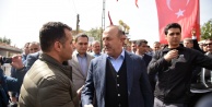 Çavuşoğlu şehidimizin mevlidine katıldı