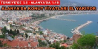 Konut fiyatlarında Alanya Türkiye'yi üçe katladı