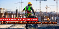 Taşeron işçi sınav tarihi açıklandı