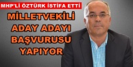 Abdullah Öztürk resmen istifa etti