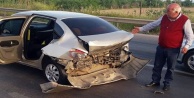 Aksu'da trafik kazası: 1 yaralı