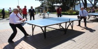 Alanya'da masa tenisi heyecanı