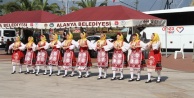Alanya İskelesinde büyük eğlence