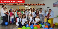 Alanya’da çocuklara 23 Nisan sürprizi