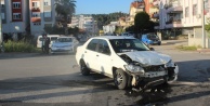 Komşuda kaza ucuz atlatıldı