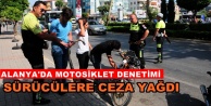 Motosiklet denetiminde ceza yağdı