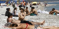 Sahillerde 23 Nisan yoğunluğu