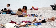 Sahillere akın ettiler