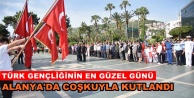 Alanya'da 19 Mayıs coşkusu