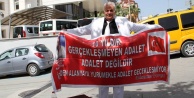 Alanya’da 10 yıldır süren davaya pankartlı isyan