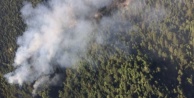 Alanya'da korkutan orman yangını