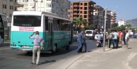 Alanya’da kaza! Halk otobüsü yayaya çarptı