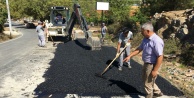 Büyükşehir'den Alanya yayla yoluna bakım