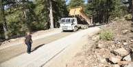Gören Yaylası'nda asfalt sevinci