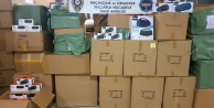 Alanya'da rekor miktarda kaçak elektronik malzeme ele geçirildi